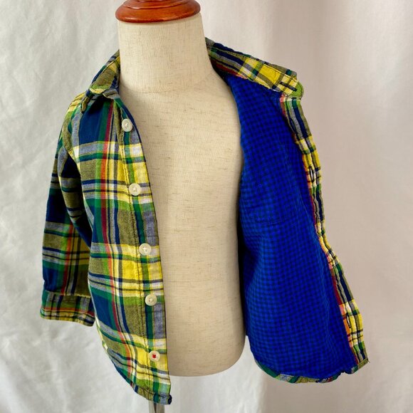 Wonder Nation Double-Layer Flannel Shirt – Size 2T - Picture 3 of 4